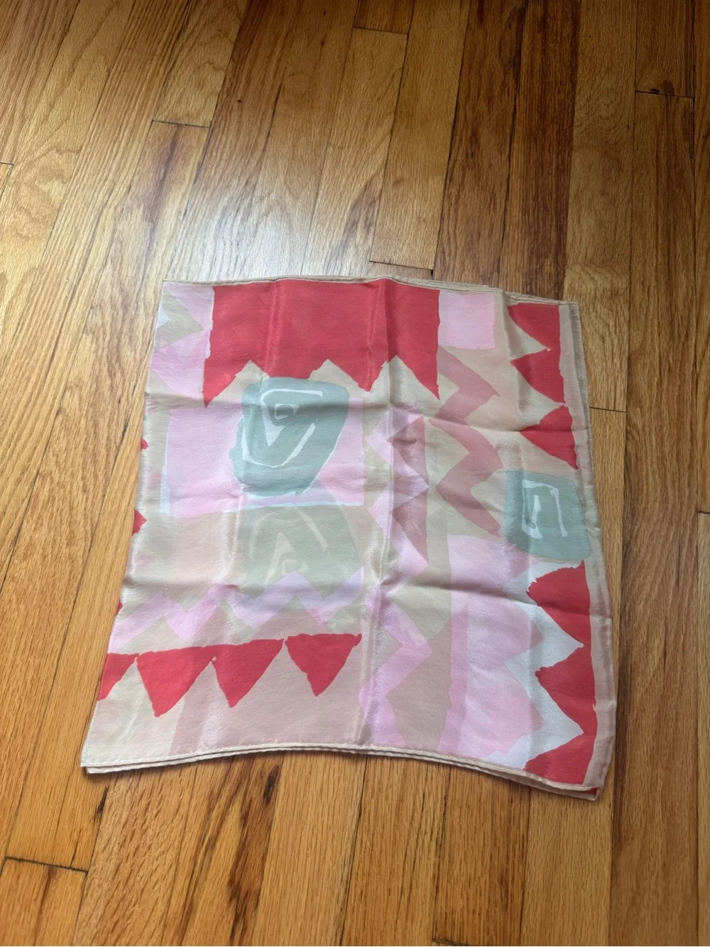 Echo vintage silk scarf